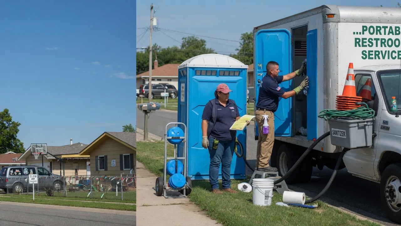 Portable Toilet Rental in White Cloud, MI near me